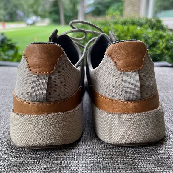 Olukai Men's Nanea Li Gray Lace Casual Canvas Comfort Sneakers Shoes Sz 9.5 - Picture 6 of 16